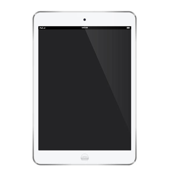 iPad Tablet Vector Free