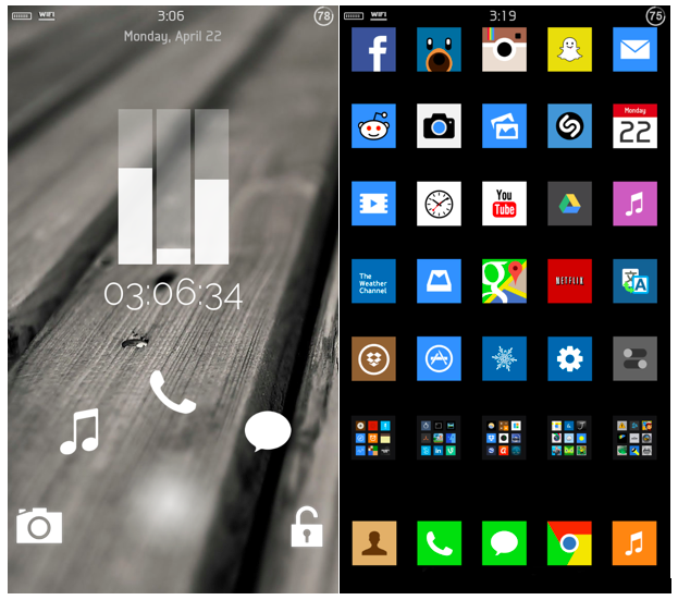 iPhone Jailbreak Themes