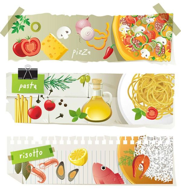 Italian Food Banner