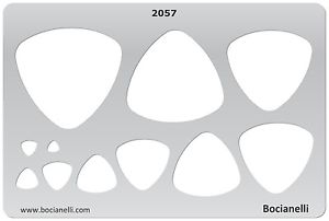 Jewelry Design Drafting Template Stencil