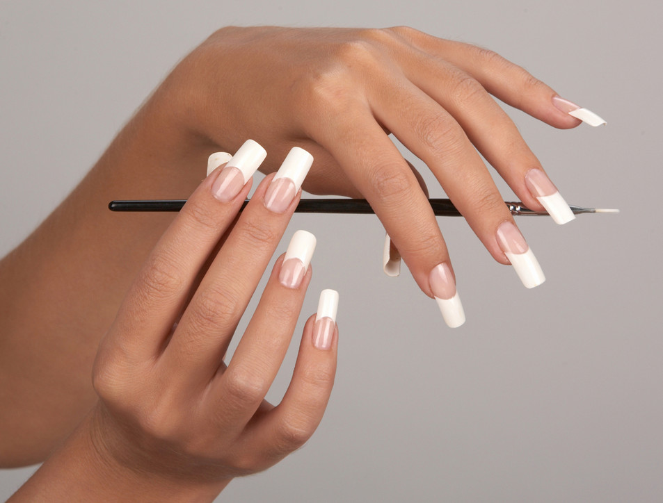 Long French Manicure On Nails Long French Manicure On Nails