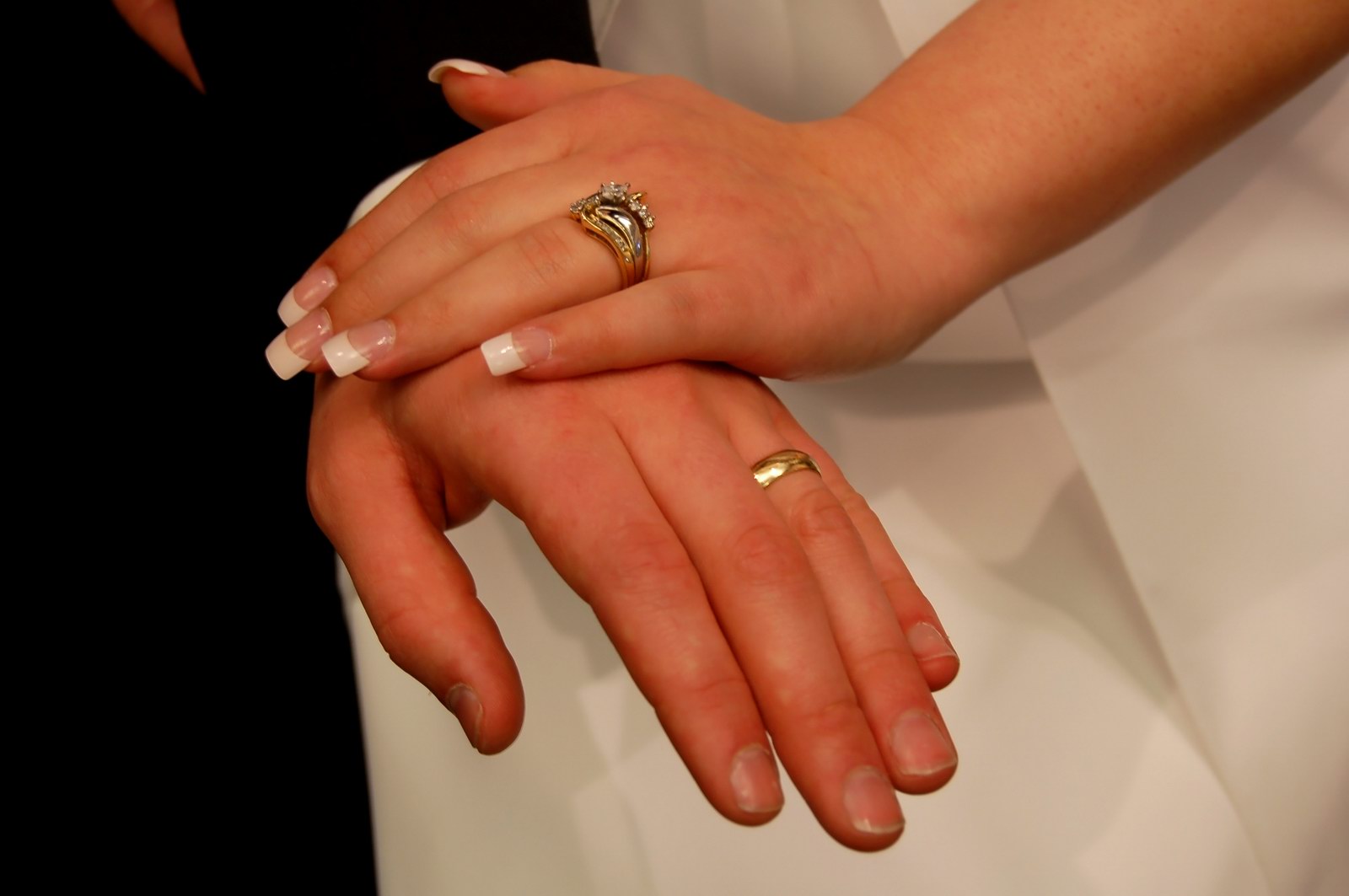 Man Wearing Wedding Ring