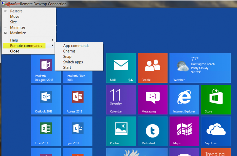 Microsoft Remote Desktop Windows 8