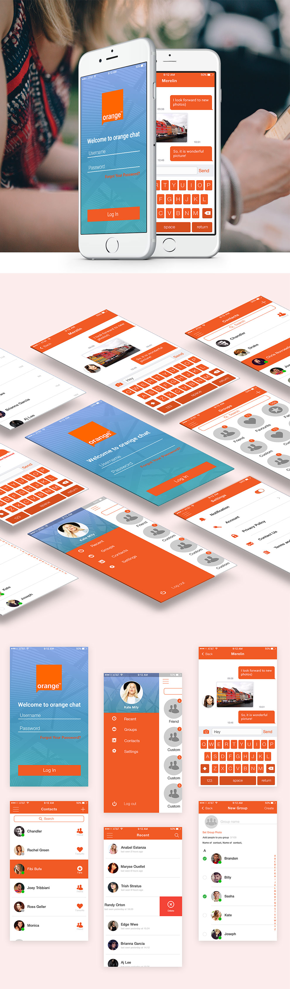 Mobile-App UI PSD Free Download