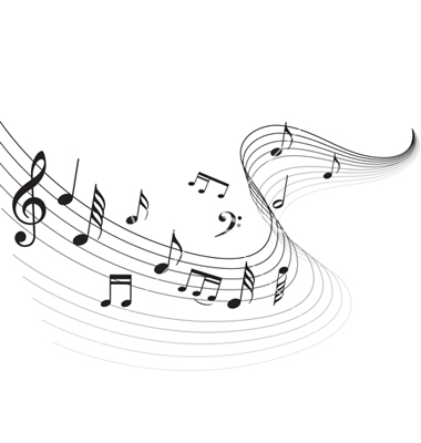 13 Photos of Free Vector Music Notes