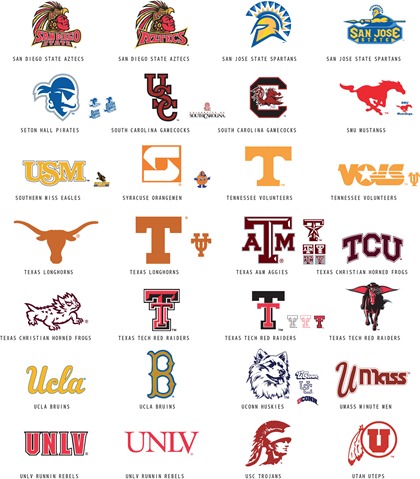 college logos