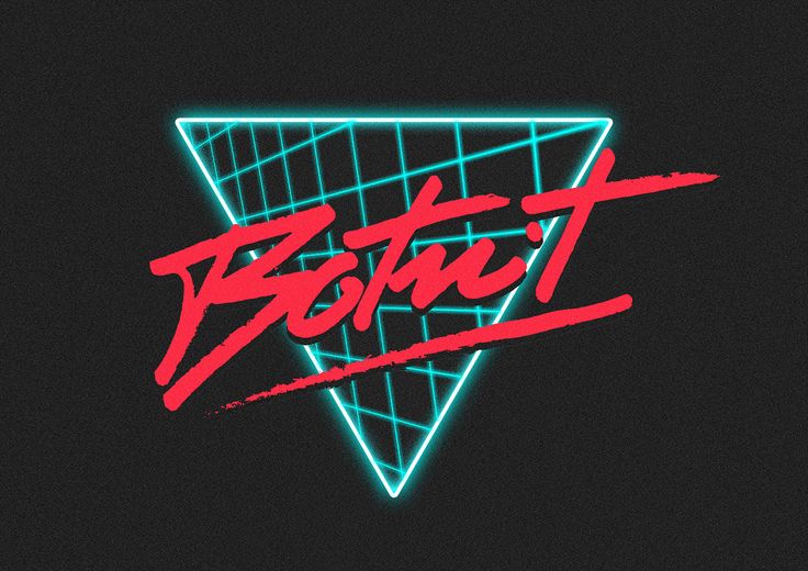 Neon 80s Font Neon 80s Font