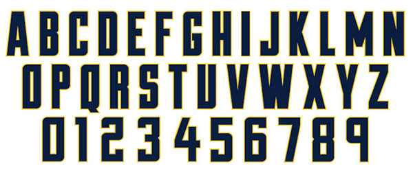 Oregon Football Letter Fonts