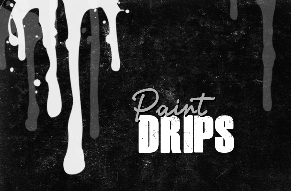 Paint Drip Photoshop Brush