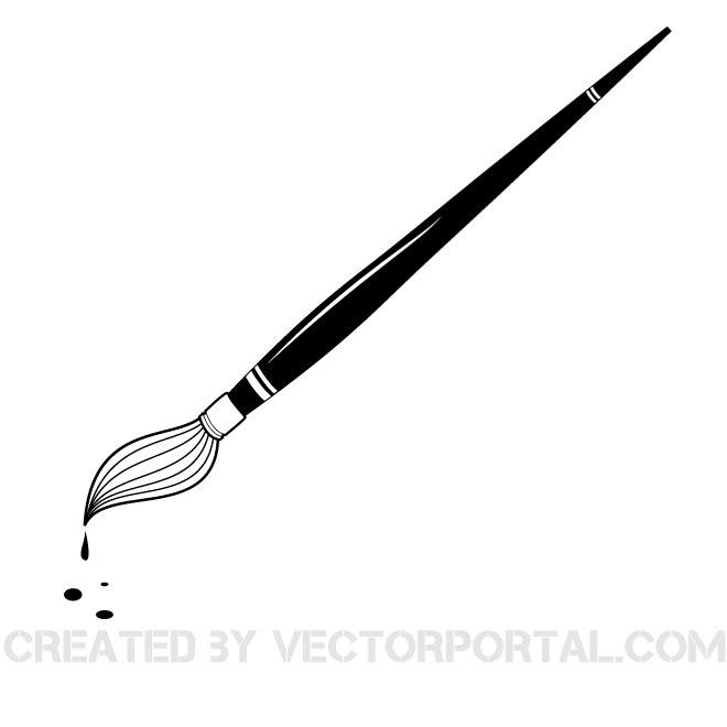 Paintbrush Vector Art