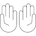 Praying Hands Icon