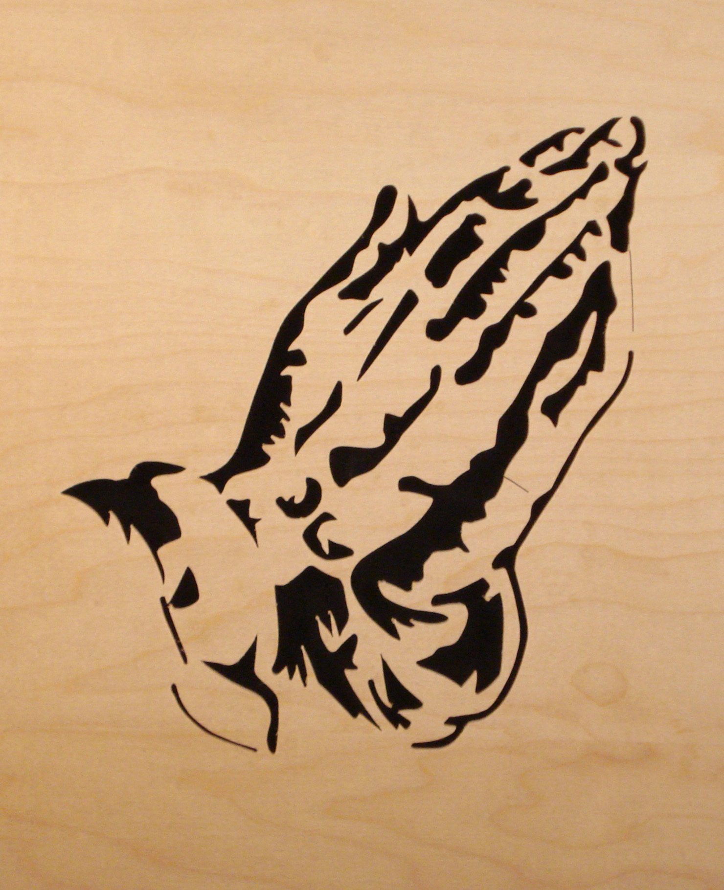 Praying Hands Scroll Saw Pattern Free