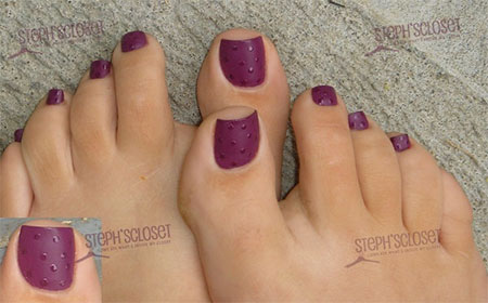 Purple Matte Nail Polish