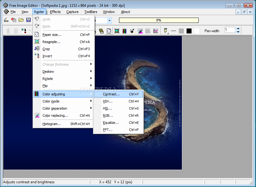 Raster Graphics Editor