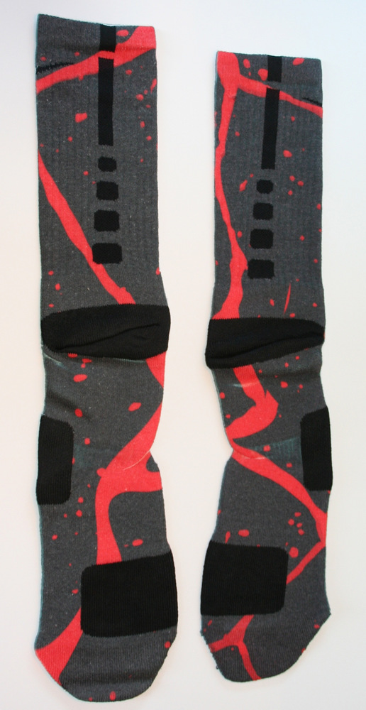 Red Nike Elite Socks