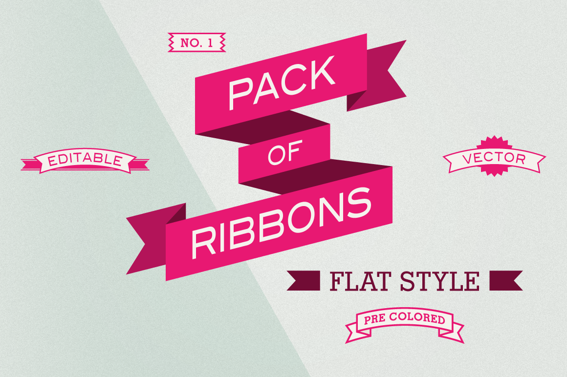Ribbon Graphic Design Styles