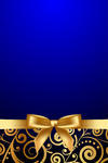 Royal Blue Gold Borders and Frames