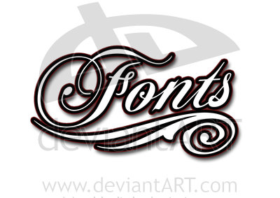 Script Font Logos