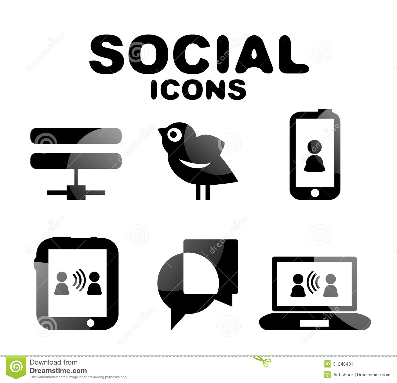 Social Network Icon Set