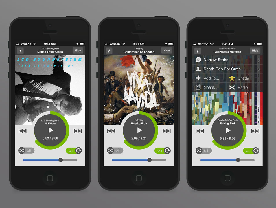 Spotify Mobile App iOS