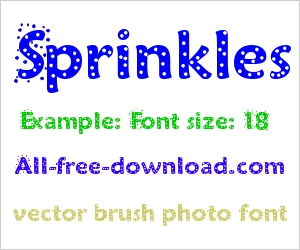 Sprinkles Ice Cream Font Free