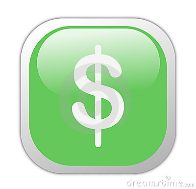 Square Dollar Sign Icon