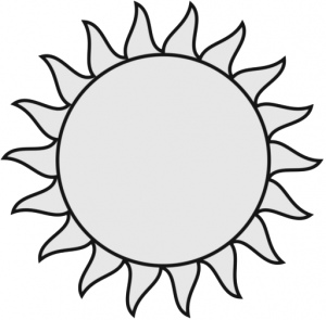 Sun Clip Art Black and White Sun Clip Art Black and White