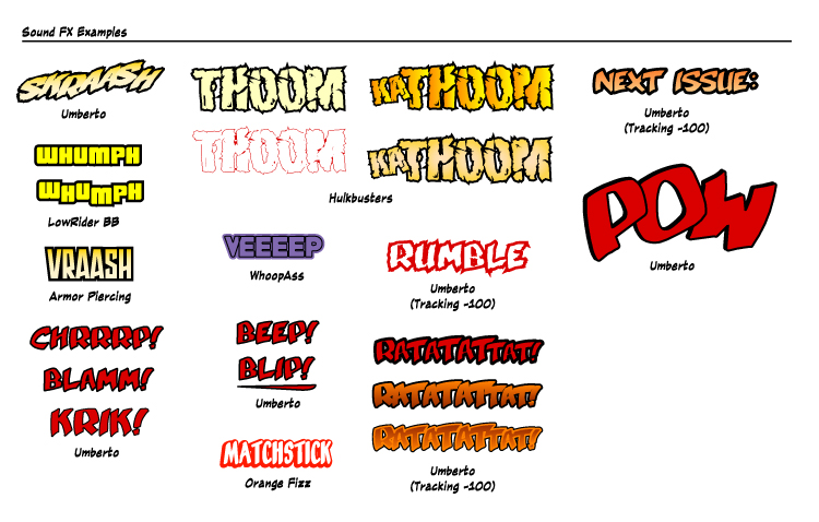 Superhero Comic Book Font Free