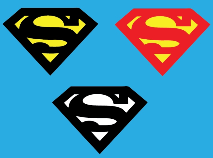 Superman Logo Vector Art