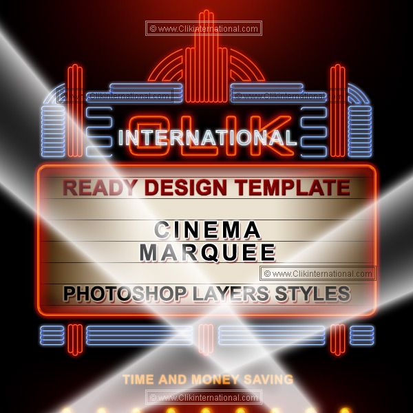 Theater Marquee Template