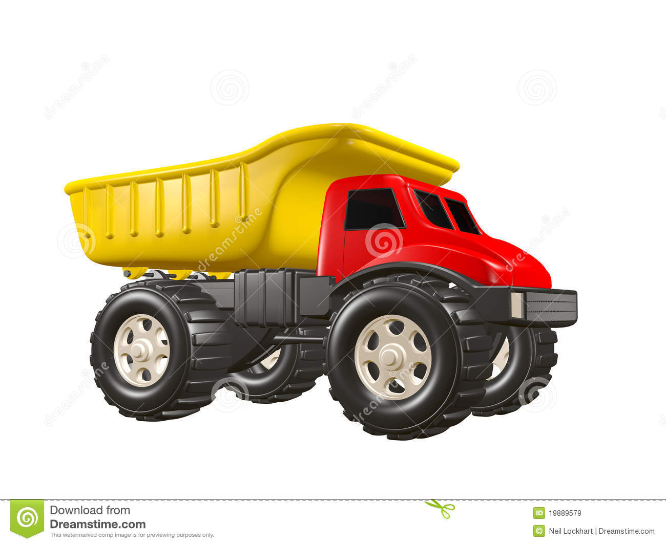 Toy Yellow Dump Truck