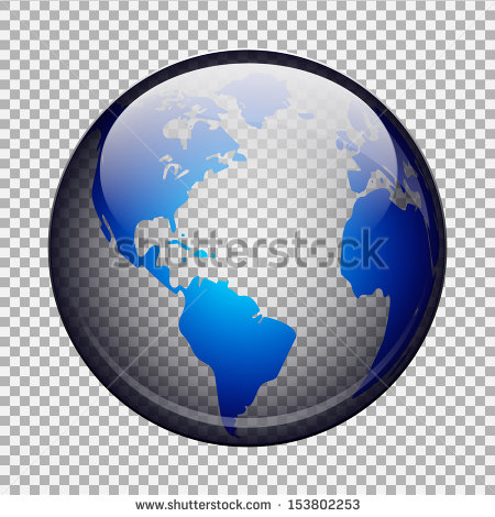 Transparent Globe Vector