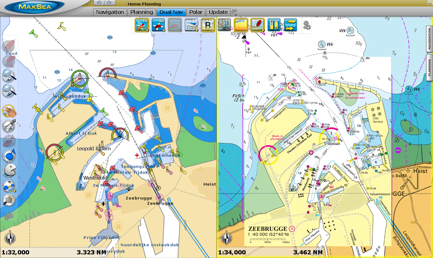 Vector Nautical Charts Software