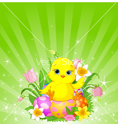 Vectors Free Easter Chicks