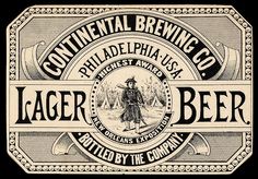 Vintage Beer Labels Design