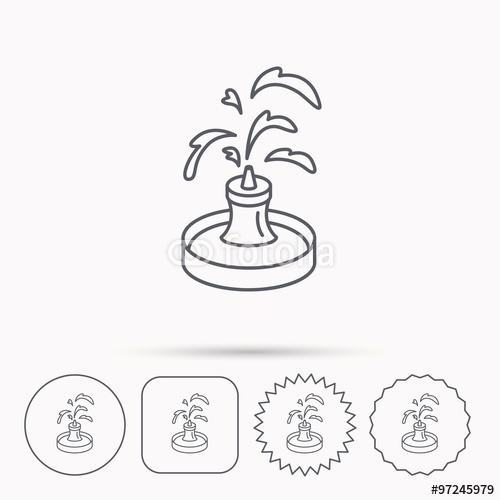 Water Fountain Icon