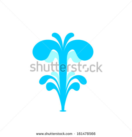 Water Fountain Vector