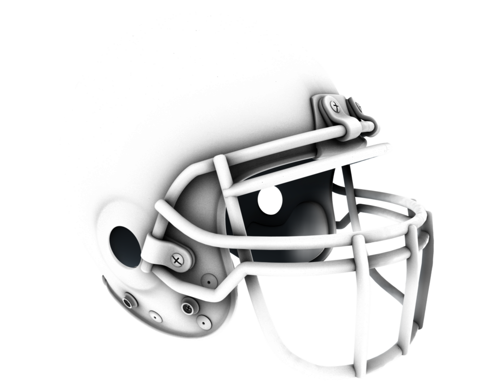 3D Football Helmet Template