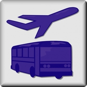 Airport Shuttle Clip Art