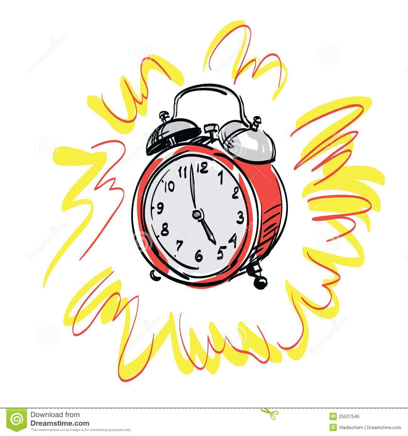 Alarm Clock Illustration Alarm Clock Illustration