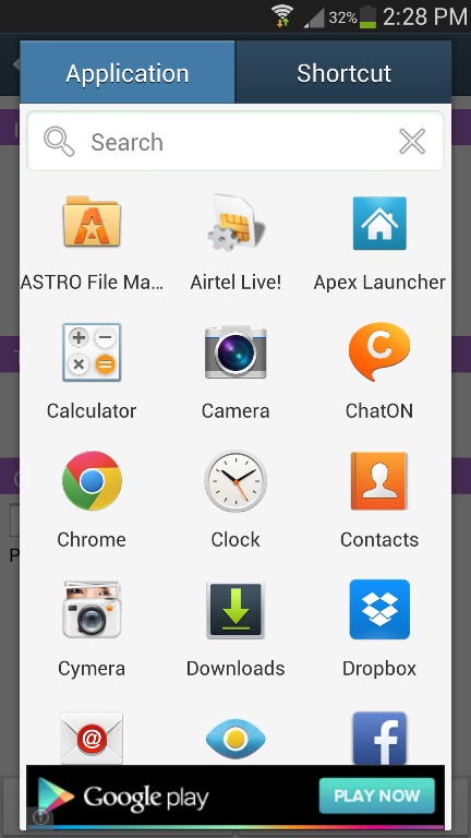 Android Default Icon