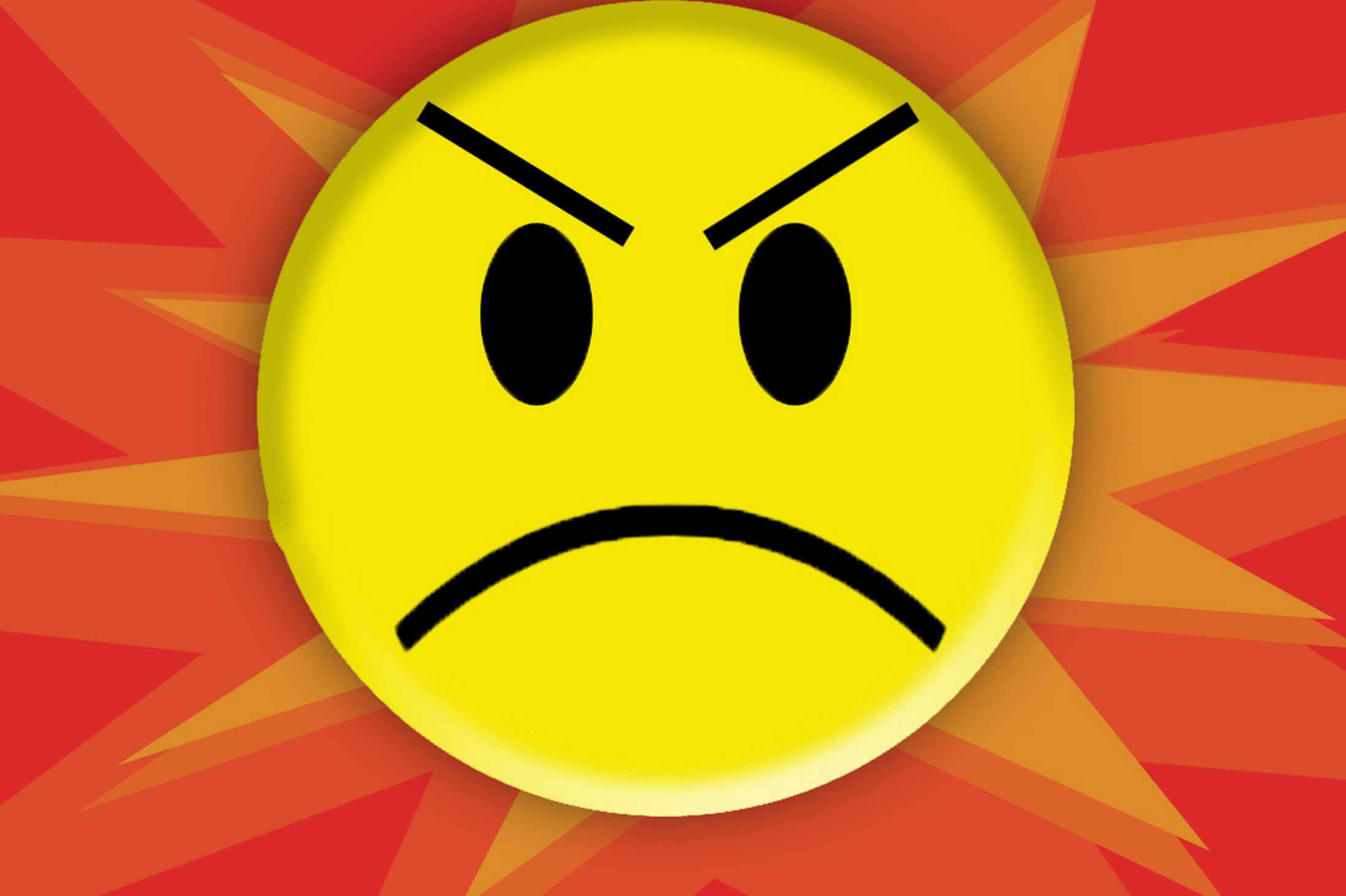 Angry Face Emoticon Facebook