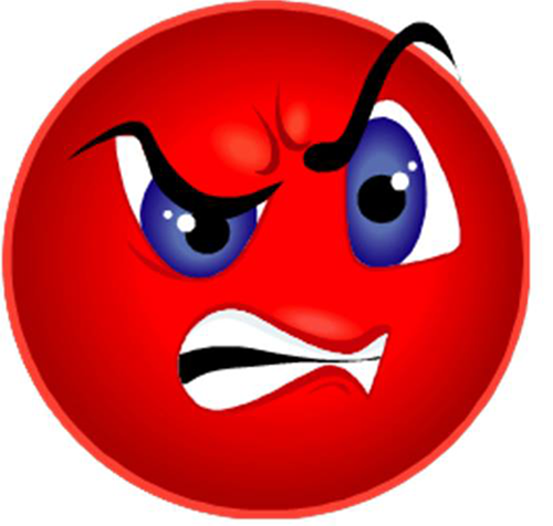 14 Mad Face Emoticon Images