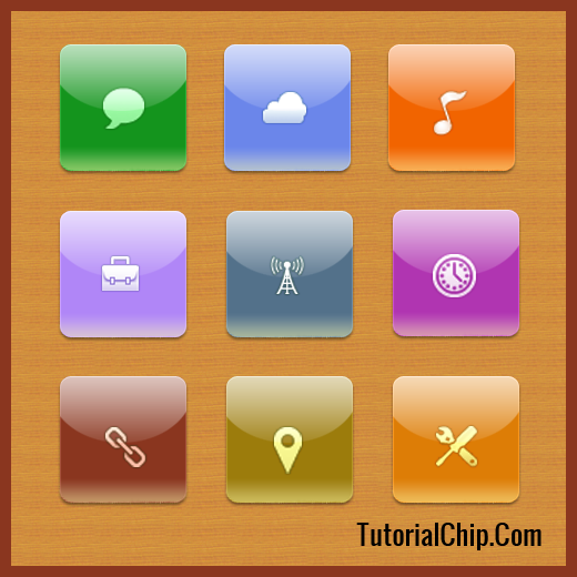 Apple iOS Icons