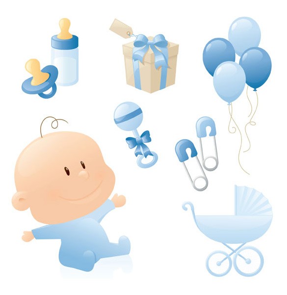 Baby Bottle Clip Art Vector