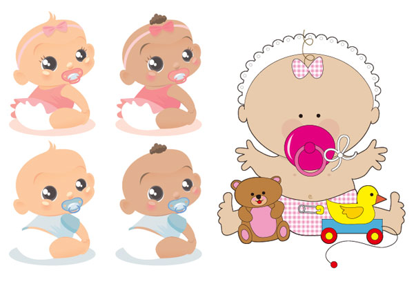 Baby Pacifier Vector