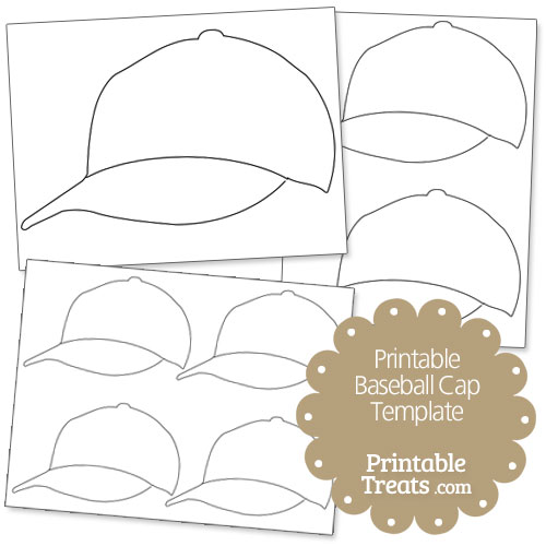 Baseball Cap Template Printable