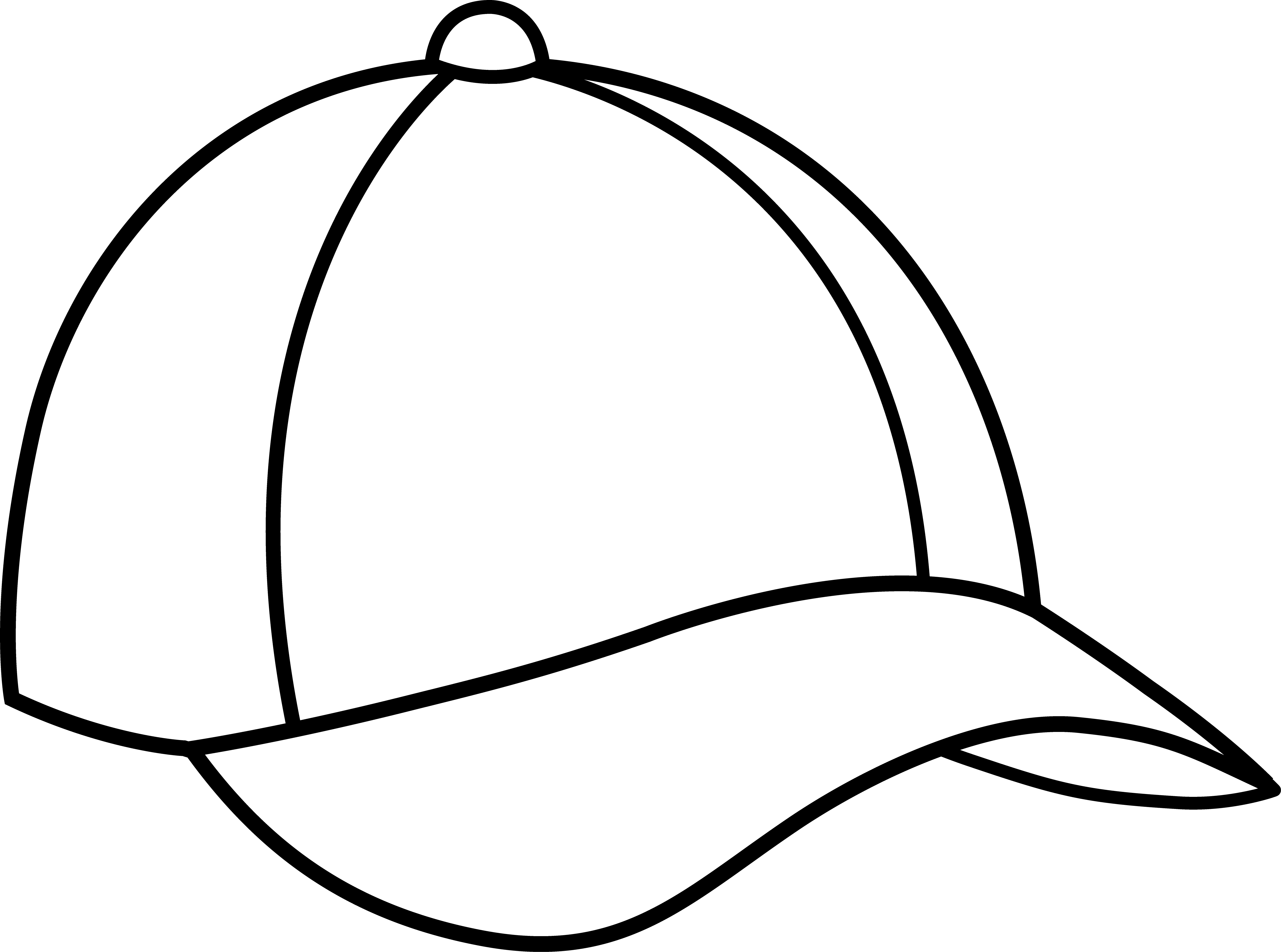 14 Baseball Hat Template Printable Images Baseball Cap Vector 