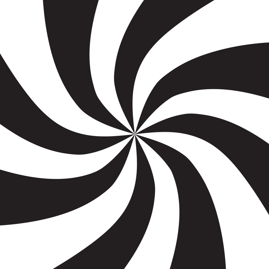 Black and White Swirl Pattern