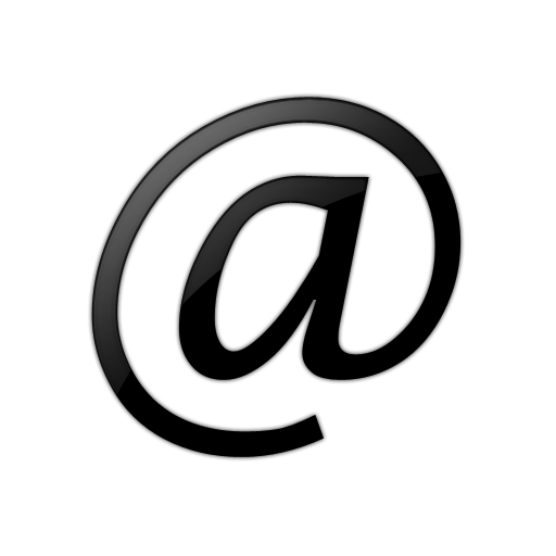 Black Email Logo Icon Black Email Logo Icon